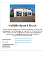 Mobile Screenshot of hagebo-teamsport.de